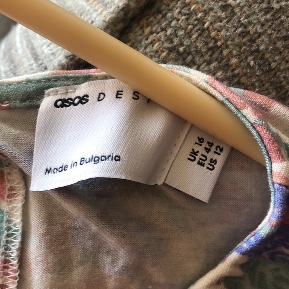 Super soft stretchy ASOS midi dress - Picture 4 of 5